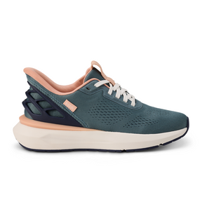 Kizik Athens 2 Sneaker (Women) - Stormy Weather/Rose Athletic - Casual - Lace Up - The Heel Shoe Fitters