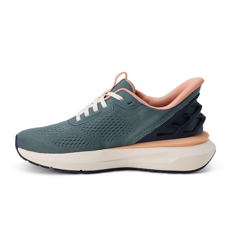 Kizik Athens 2 Sneaker (Women) - Stormy Weather/Rose Athletic - Casual - Lace Up - The Heel Shoe Fitters