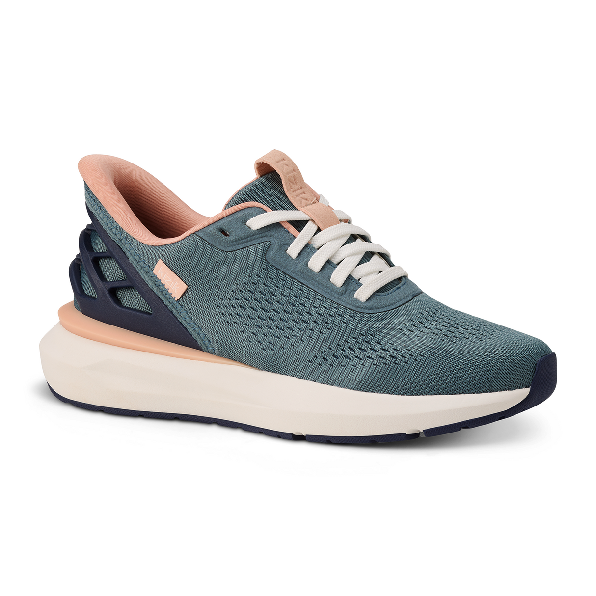 Kizik Athens 2 Sneaker (Women) - Stormy Weather/Rose Athletic - Casual - Lace Up - The Heel Shoe Fitters
