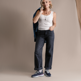 Kizik Athens 2 Sneaker (Women) - Grisaille/Hyacinth Violet