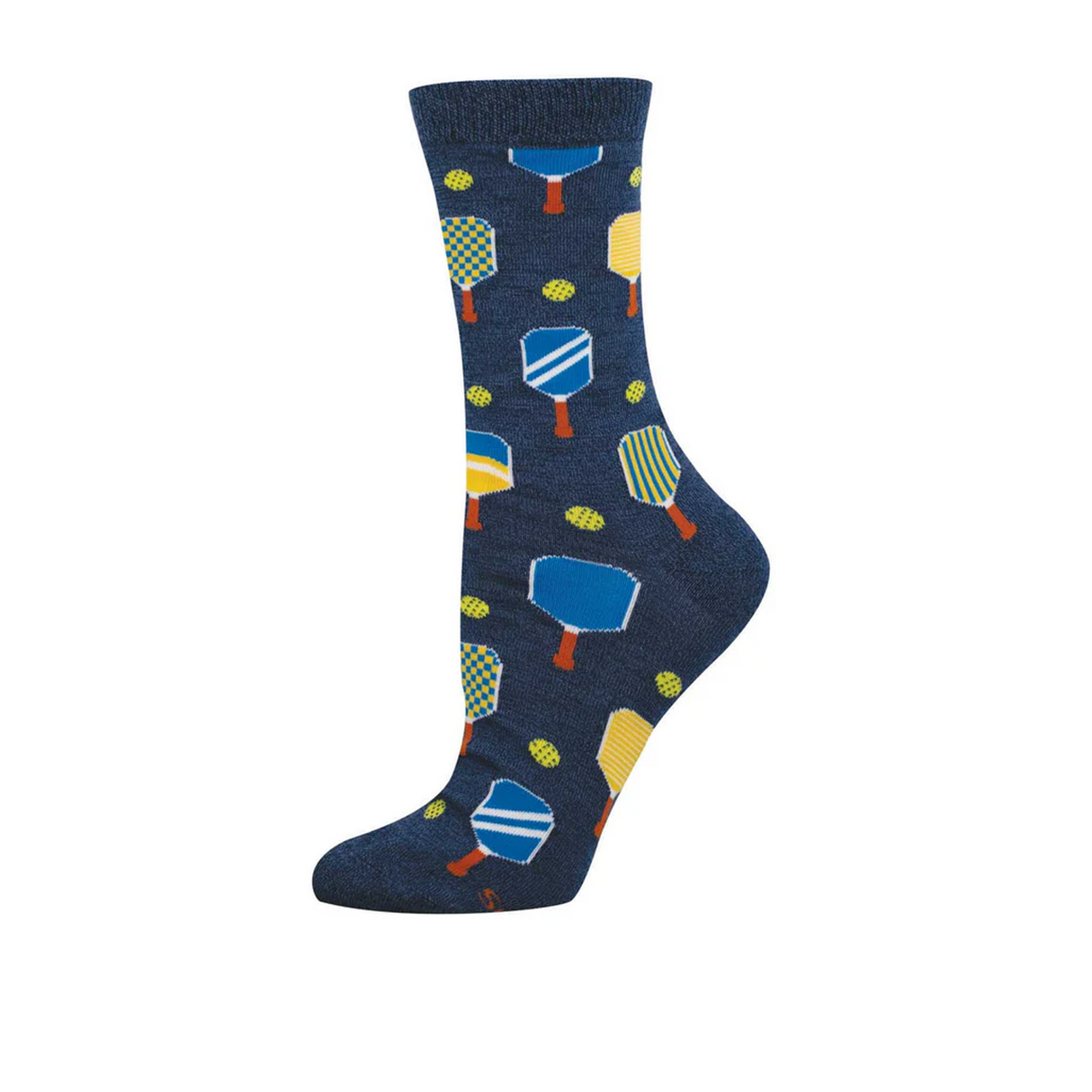 SockSmith Holding Court Crew Sock (Women) - Navy Heather Accessories - Socks - Lifestyle - The Heel Shoe Fitters