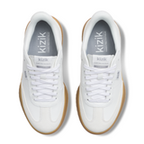 Kizik Camden Sneaker (Women) - White/Gum Rubber Athletic - Casual - Lace Up - The Heel Shoe Fitters