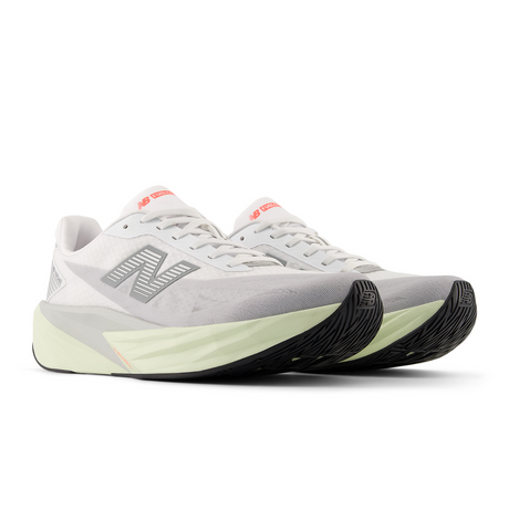 New Balance FuelCell Rebel v5 Running Shoe (Women) - Raincloud/White/Mineral Athletic - Running - Cushion - The Heel Shoe Fitters