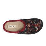 Taos Woolflower Slipper (Women) - Charcoal Dress-Casual - Slipper - The Heel Shoe Fitters