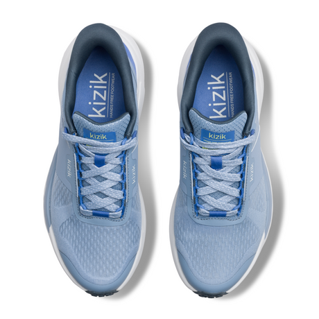 Kizik Freedom Run Sneaker (Women) - Soft Chambray/Ultramarine Athletic - Casual - Lace Up - The Heel Shoe Fitters
