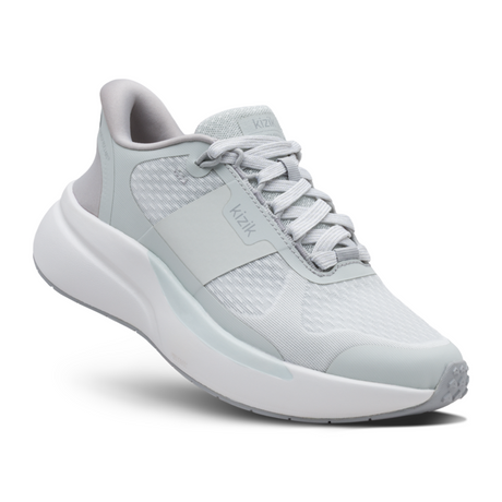 Kizik Freedom Run Sneaker (Women) - Barely Blue Athletic - Casual - Lace Up - The Heel Shoe Fitters