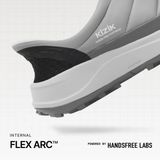 Kizik Freedom Moc (Women) - Heron/Alloy