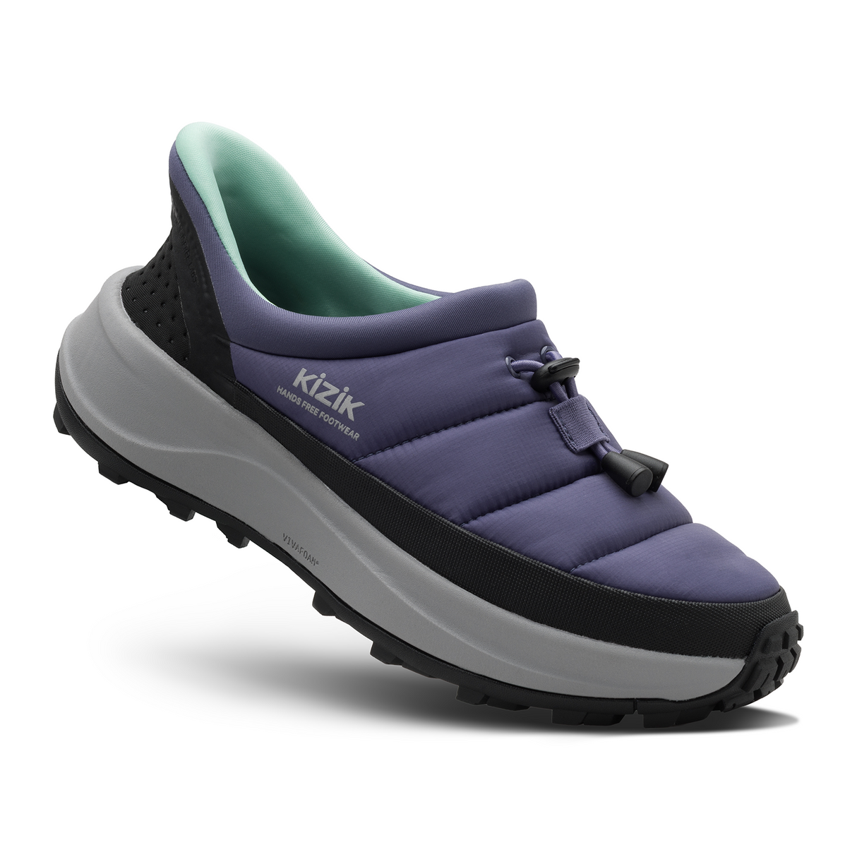 Kizik Freedom Moc (Women) - Heron/Alloy