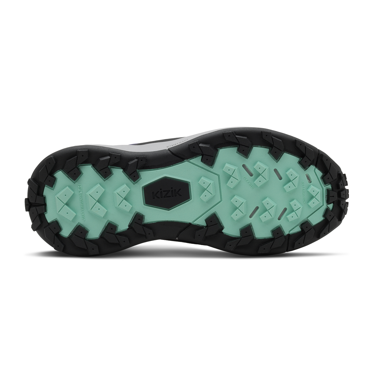 Kizik Freedom Moc (Women) - Heron/Alloy