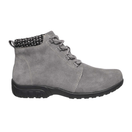 Propet Delaney Ankle Boot (Women) - Grey Boots - Casual - Low - The Heel Shoe Fitters