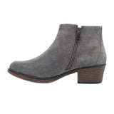 Propet Rebel Ankle Boot (Women) - Grey Suede Boots - Fashion - Ankle Boot - The Heel Shoe Fitters