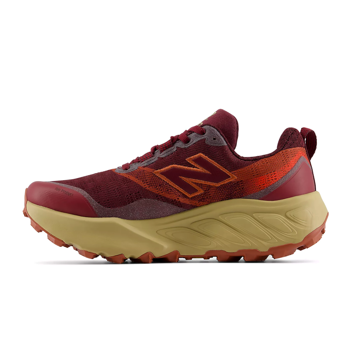 New Balance Fresh Foam X Hierro v9 (Women) - Mulled Wine/Neo Flame
