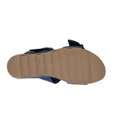 Earth Willa Wedge Sandal (Women) - Dark Blue - The Heel Shoe Fitters