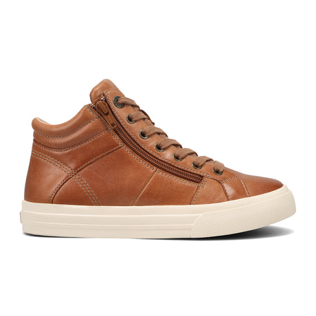 Taos Winner Mid Top Sneaker (Women) - Caramel Athletic - Casual - Lace Up - The Heel Shoe Fitters