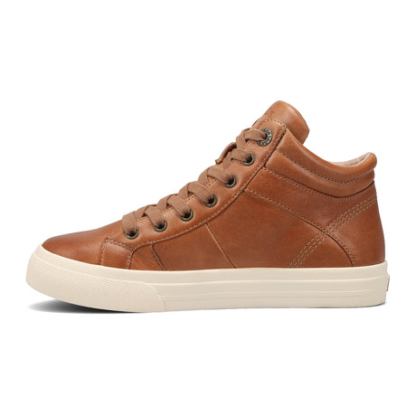 Taos Winner Mid Top Sneaker (Women) - Caramel Athletic - Casual - Lace Up - The Heel Shoe Fitters