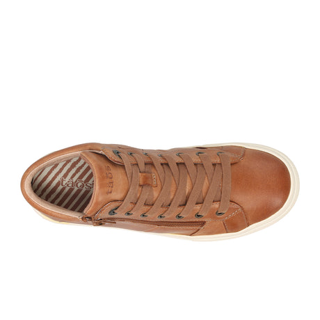 Taos Winner Mid Top Sneaker (Women) - Caramel Athletic - Casual - Lace Up - The Heel Shoe Fitters