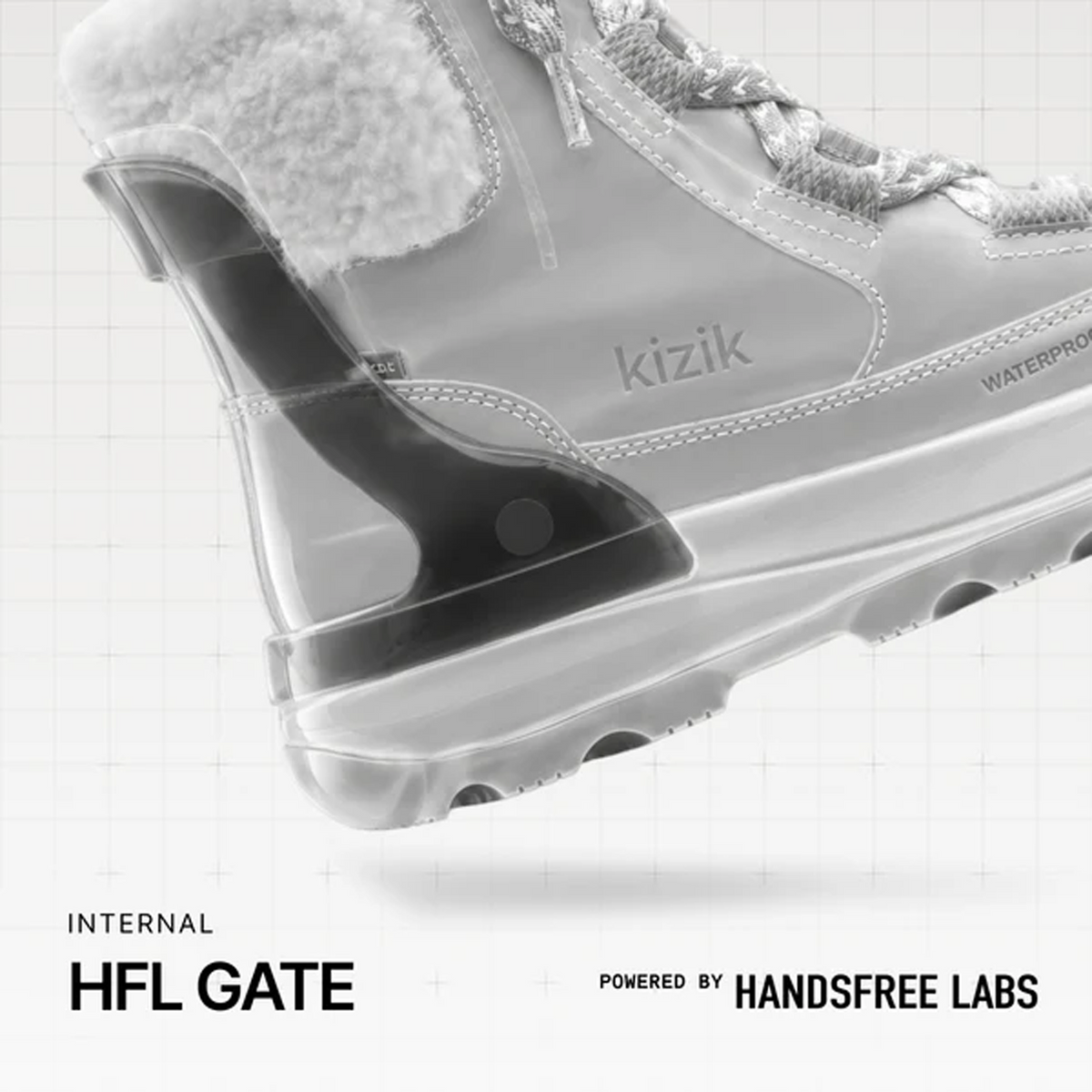Kizik Juno 2 Lace Boot (Women) - Shitake/Fog