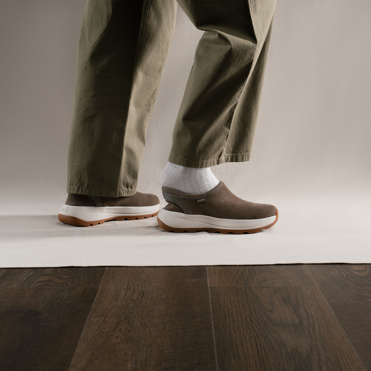 Kizik Juno 2 Moc (Women) - Shitake/Fog