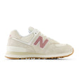 New Balance 574 Classic (Women) - Linen/Rosewood Athletic - Casual - Lace Up - The Heel Shoe Fitters