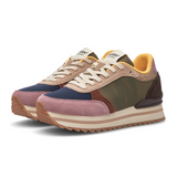 Woden Ronja Plateau Sneaker (Women) - Dark Algae Multi Athletic - Casual - Lace Up - The Heel Shoe Fitters