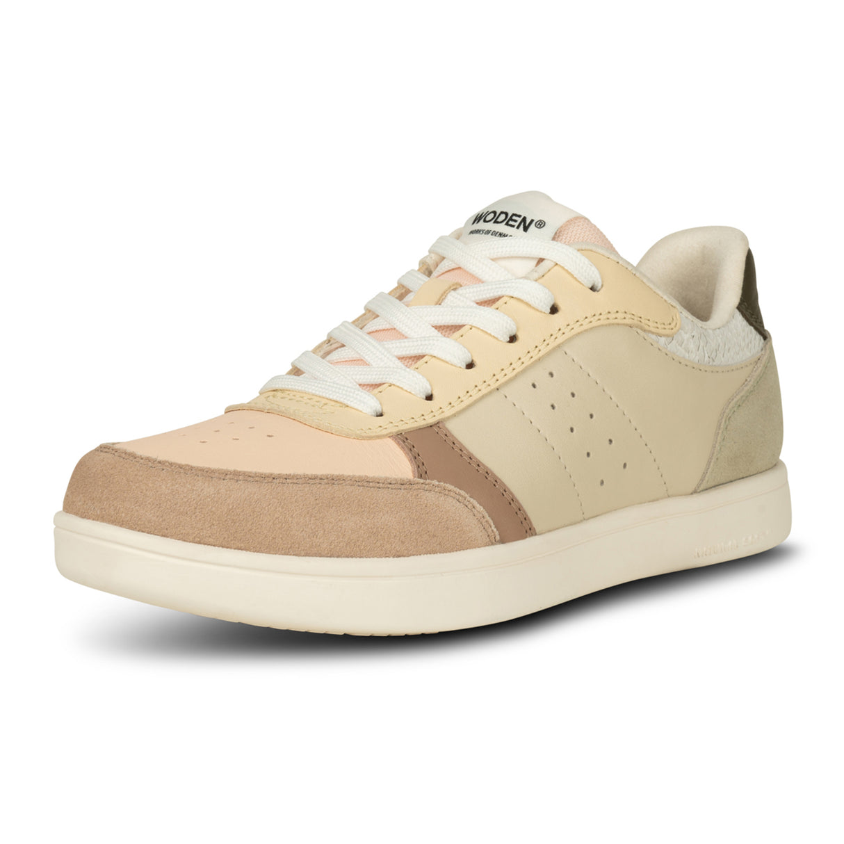 Woden Bjork Sneaker (Women) - Blush Mix Athletic - Casual - Lace Up - The Heel Shoe Fitters