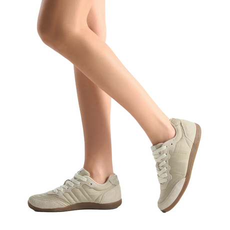 Woden Nanna Sneaker (Women) - Ivory Athletic - Casual - Lace Up - The Heel Shoe Fitters