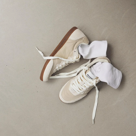 Woden Nanna Sneaker (Women) - Ivory Athletic - Casual - Lace Up - The Heel Shoe Fitters