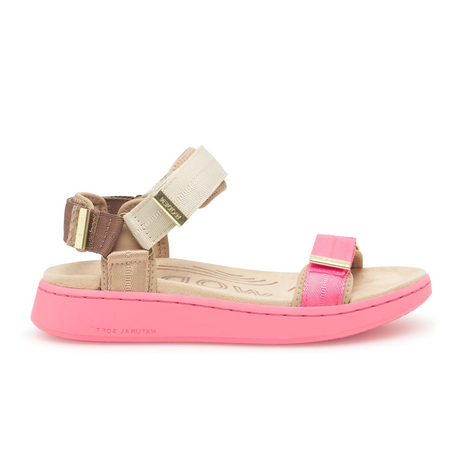 Woden Line Tricolor Active Sandal (Women) - Raspberry Multi Sandal - Active - The Heel Shoe Fitters