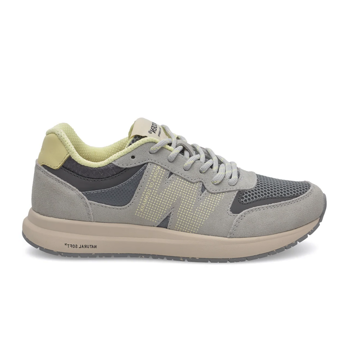 Woden Rigmor Sneaker (Women) - Sea Fog Grey Athletic - Casual - Lace Up - The Heel Shoe Fitters