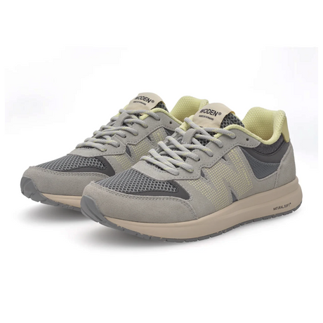 Woden Rigmor Sneaker (Women) - Sea Fog Grey Athletic - Casual - Lace Up - The Heel Shoe Fitters