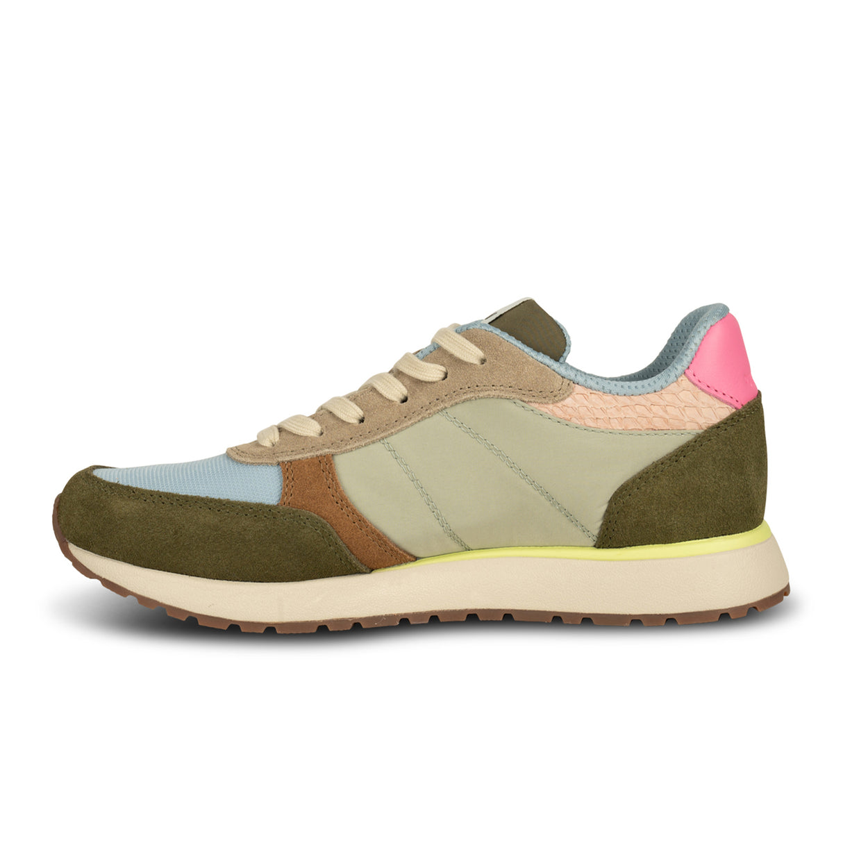 Woden Ronja Sneaker (Women) - Stone Multi Athletic - Casual - Lace Up - The Heel Shoe Fitters