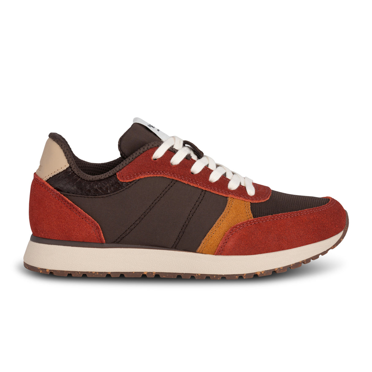 Woden Ronja Sneaker (Women) - Rust Multi Athletic - Casual - Lace Up - The Heel Shoe Fitters