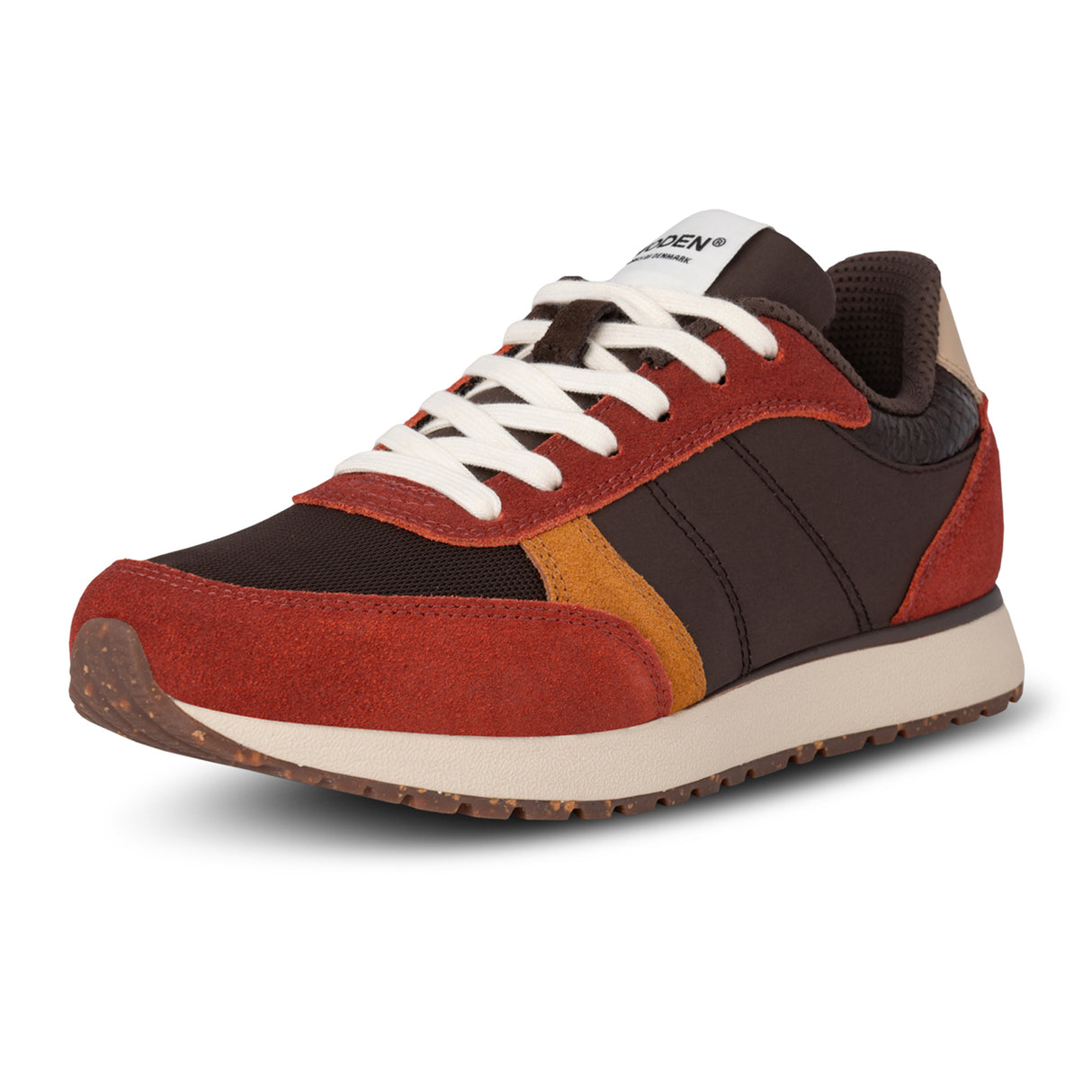 Woden Ronja Sneaker (Women) - Rust Multi Athletic - Casual - Lace Up - The Heel Shoe Fitters