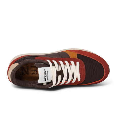 Woden Ronja Sneaker (Women) - Rust Multi Athletic - Casual - Lace Up - The Heel Shoe Fitters