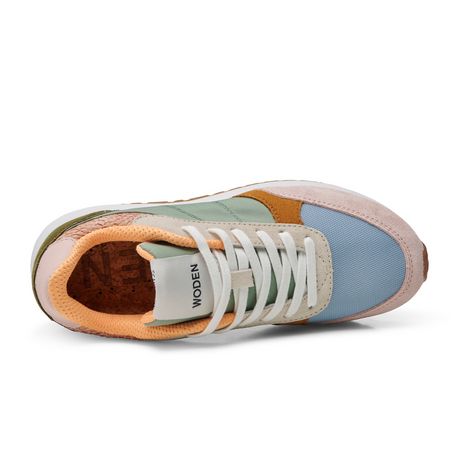 Woden Ronja Sneaker (Women) - Algae Multi Athletic - Casual - Lace Up - The Heel Shoe Fitters