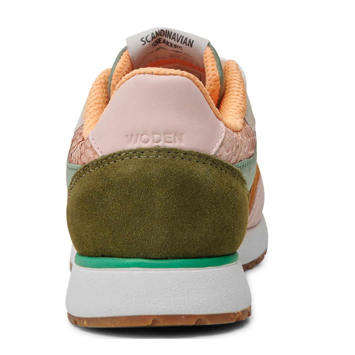 Woden Ronja Sneaker Women Algae Multi The Heel Shoe Fitters