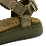 Woden Line Active Sandal (Women) - Dark Olive Sandal - Active - The Heel Shoe Fitters