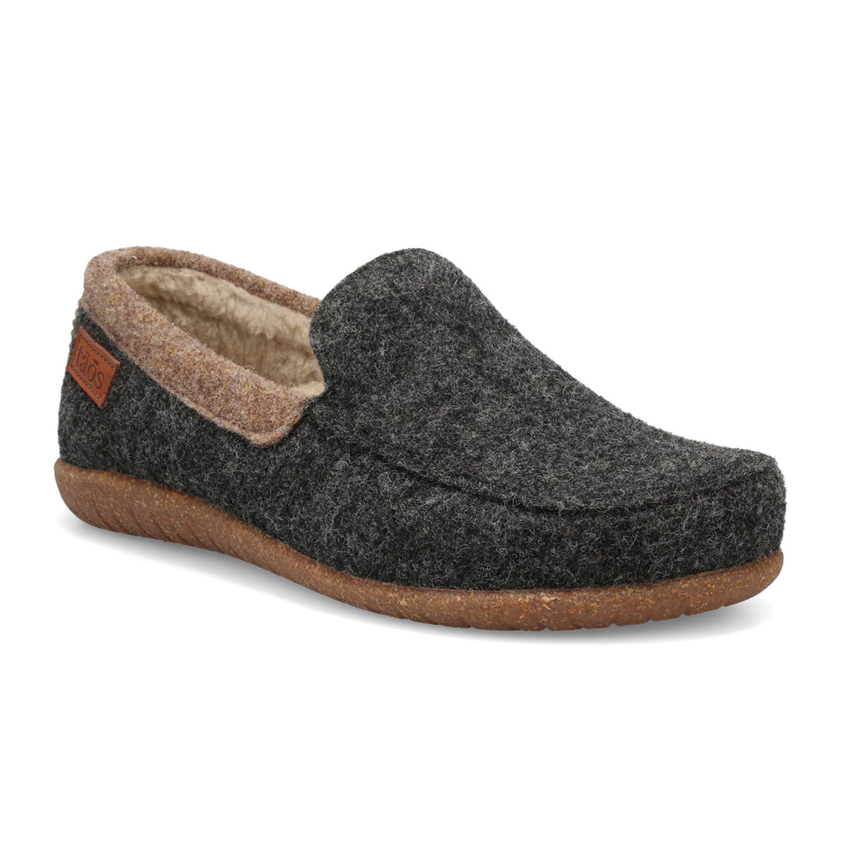 Taos Woolfer Slipper (Women) - Charcoal Dress-Casual - Slipper - The Heel Shoe Fitters