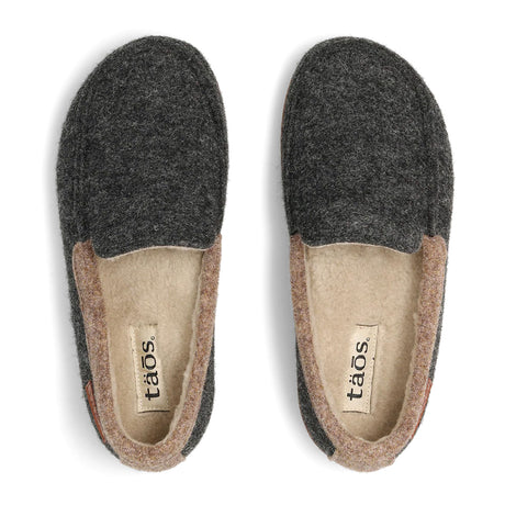 Taos Woolfer Slipper (Women) - Charcoal Dress-Casual - Slipper - The Heel Shoe Fitters