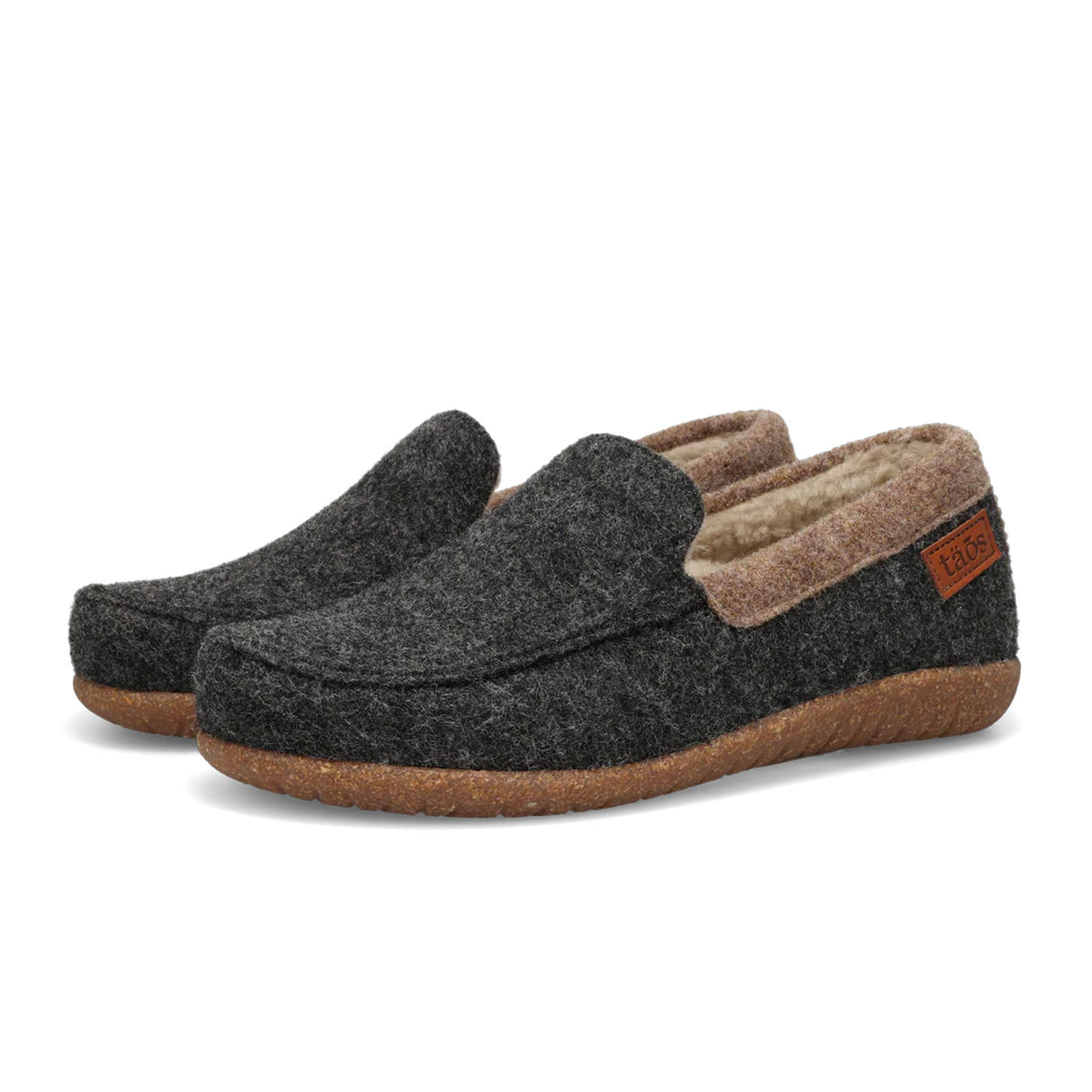 Taos Woolfer Slipper (Women) - Charcoal Dress-Casual - Slipper - The Heel Shoe Fitters