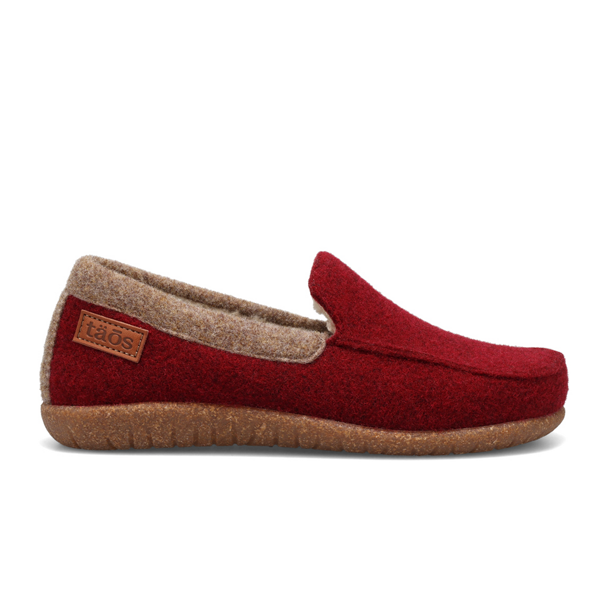 Taos Woolfer Slipper (Women) - Cranberry