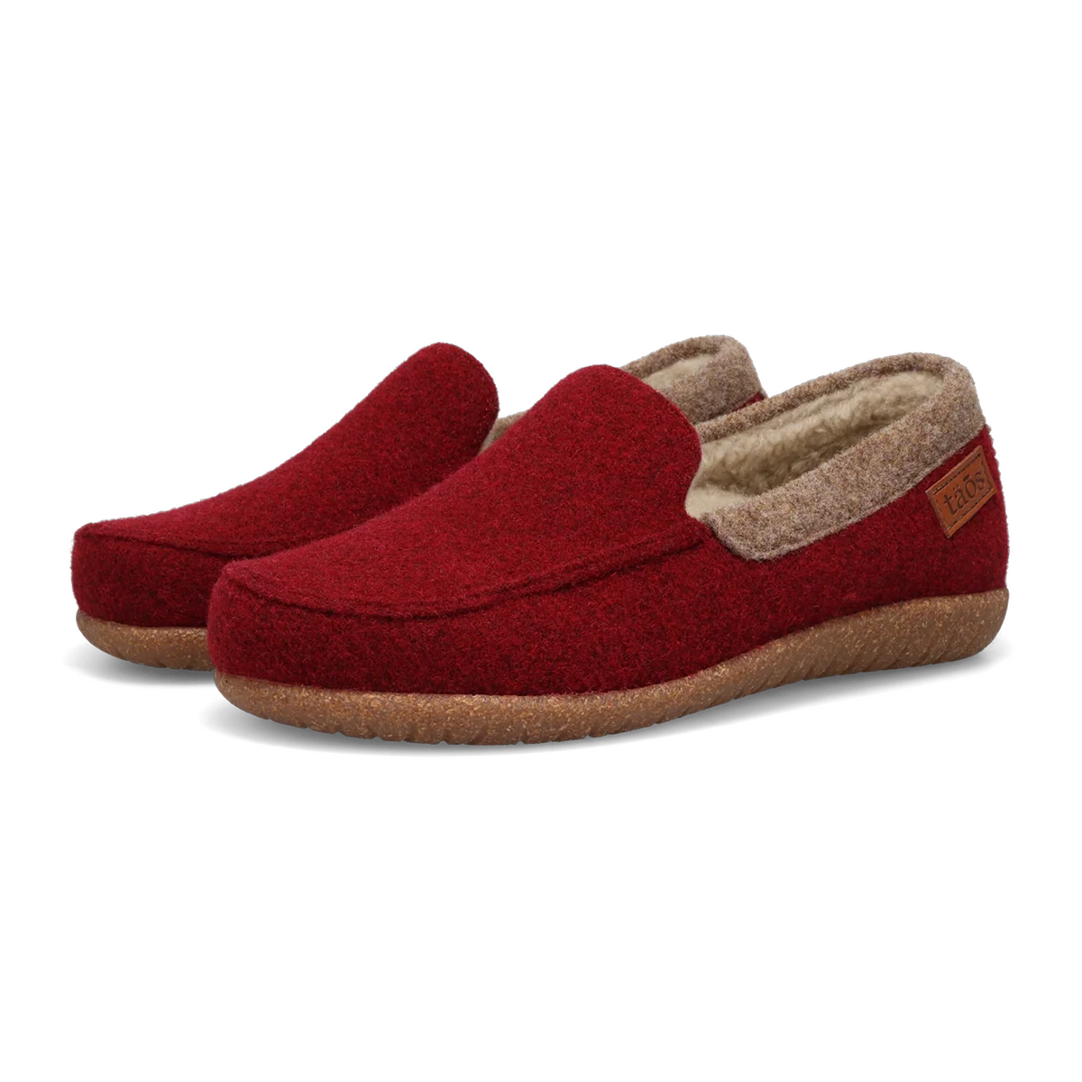Taos Woolfer Slipper (Women) - Cranberry
