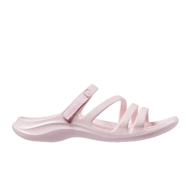 Joybees Lakeshore Sandal (Women) - Shimmer Pale Pink Sandal - Slide - The Heel Shoe Fitters