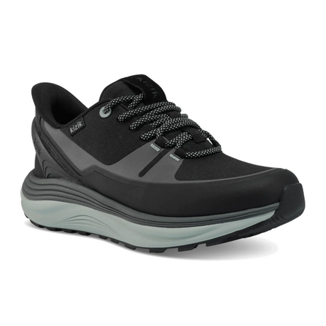 Kizik London All-Terrain Sneaker (Women) - Black/Surf Spray Athletic - Casual - Lace Up - The Heel Shoe Fitters