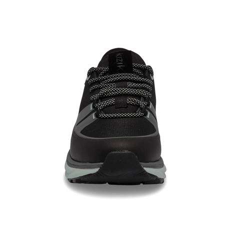 Kizik London All-Terrain Sneaker (Women) - Black/Surf Spray Athletic - Casual - Lace Up - The Heel Shoe Fitters