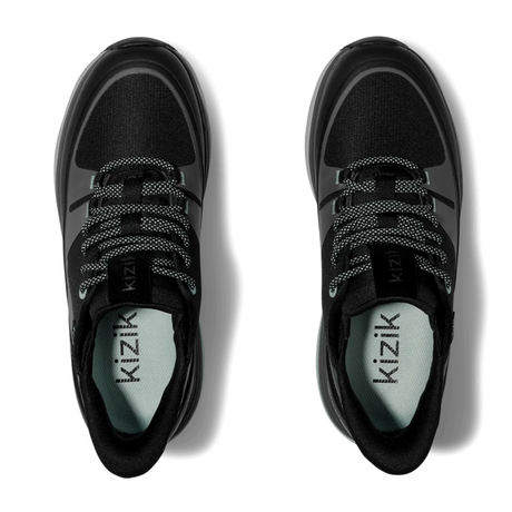 Kizik London All-Terrain Sneaker (Women) - Black/Surf Spray Athletic - Casual - Lace Up - The Heel Shoe Fitters