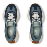 Kizik Monaco Sneaker (Women) - Stormy Weather/Naval Academy Athletic - Casual - Lace Up - The Heel Shoe Fitters