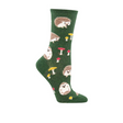 SockSmith Slow Poke Crew Sock (Women) - Green Heather Accessories - Socks - Lifestyle - The Heel Shoe Fitters