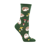 SockSmith Slow Poke Crew Sock (Women) - Green Heather Accessories - Socks - Lifestyle - The Heel Shoe Fitters