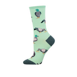 SockSmith Pigeon Crew Sock (Women) - Mint